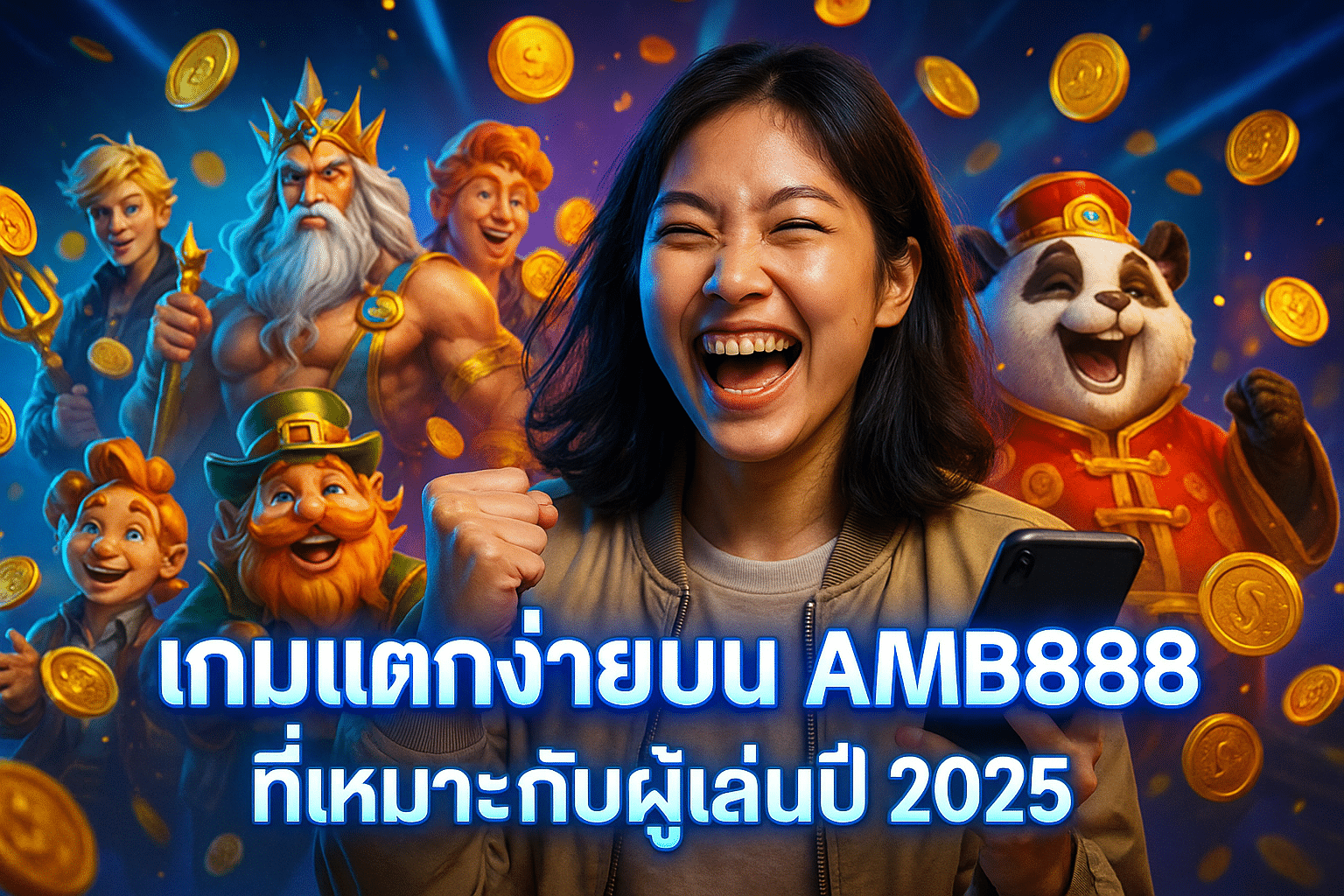 เกมแตกง่ายบน AMB888 ที่เหมาะกับผู้เล่นปี 2025
