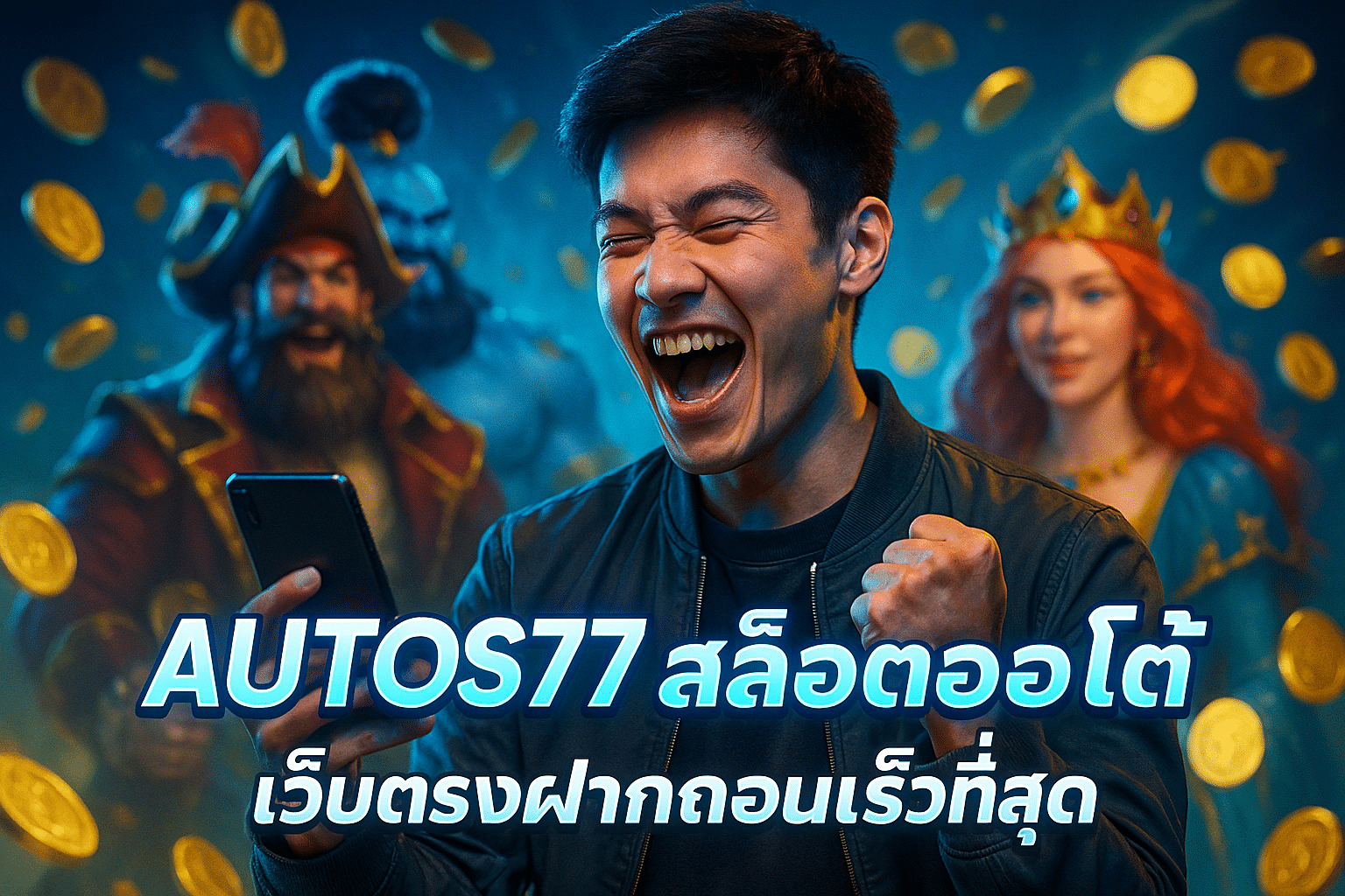 AUTOS77 สล็อตออโต้ เว็บตรงฝากถอนเร็วที่สุด